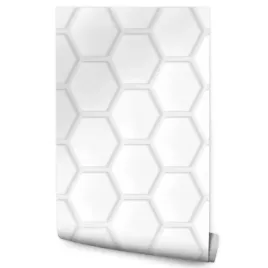 tapeta-do-salonu-heksagony-ksztalty-dekor-efekt-3d