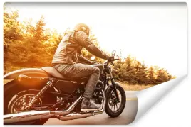 fototapeta-do-garazu-motocykl-chopper-3d-450x300