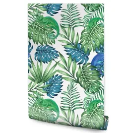 tapeta-w-rolce-kolorowe-liscie-monstera-kameleon