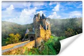 fototapeta-do-salonu-pejzaz-gory-zamek-3d-450x300