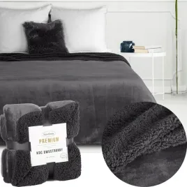 prezent-koc-narzuta-dwustronny-premium-200-x-220cm-stalowy