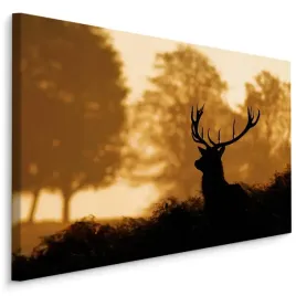 obraz-do-salonu-jelen-natura-krajobraz-3d-100x70