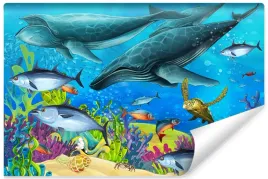 fototapeta-dziecieca-ryby-ocean-wieloryby-450x300
