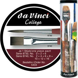 college-da-vinci-zestaw-pedzli-5403-do-oleju-i-akrylu