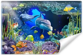 fototapeta-dziecieca-bajkowe-ryby-ocean-3d-450x300