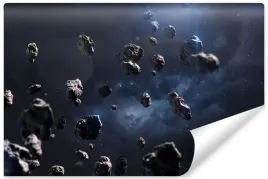 fototapeta-mlodziezowa-kosmos-asteroidy-3d-450x300