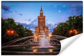 fototapeta-do-salonu-warszawa-zabytki-3d-450x300