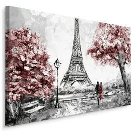obraz-canvas-romantyczny-paryz-wieza-eiffla-40x30