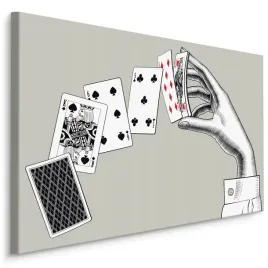 obraz-na-plotnie-talia-kart-rysunek-dekor-120x80
