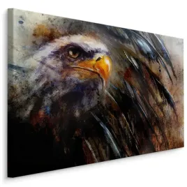 obraz-do-salonu-ptak-orzel-malarstwo-natura-120x80