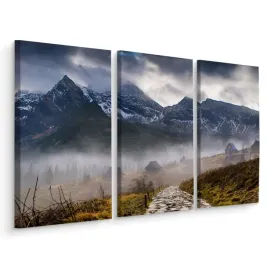obraz-tryptyk-krajobraz-gorski-we-mgle-3d-120x80