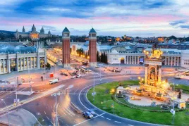 fototapeta-do-sypialni-panorama-barcelony-450x300