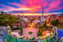 fototapeta-mlodziezowa-pejzaz-barcelona-3d-450x300