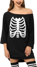 bluzka-bluza-koszulka-damska-halloween-kosci-party-czarna-rozmiar-xxl