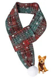 szalik-swiateczny-48-cm-dla-kota-i-malego-psa-z-pomponem-krata