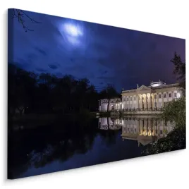 obraz-warszawa-palac-noc-budynek-do-salonu-30x20