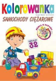 kolorowanka-samochody-ciezarowe-z-naklejkami