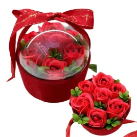 roze-mydlane-flower-box-kwiaty-bukiet-upominek-dzien-kobiet-matki-czerwone