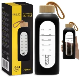 butelka-szklana-na-wode-bidon-motywacyjna-szczelna-silikonowe-etui-750-ml