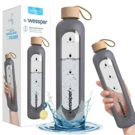 bidon-szklany-butelka-szczelna-na-wode-1l-1000ml-wessper-w-etui-silikonowym