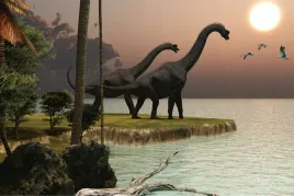 fototapeta-dla-dzieci-dinozaury-krajobraz-450x300