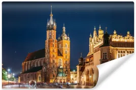 fototapeta-do-salonu-kosciol-krakow-noca-450x300
