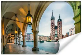 fototapeta-do-salonu-kosciol-krakow-rynek-450x300