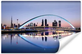 fototapeta-do-sypialni-most-dubaj-wiezowce-450x300