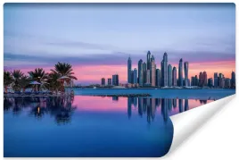 fototapeta-do-sypialni-panorama-dubaju-3d-450x300