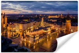 fototapeta-do-sypialni-krakow-rynek-noca-450x300