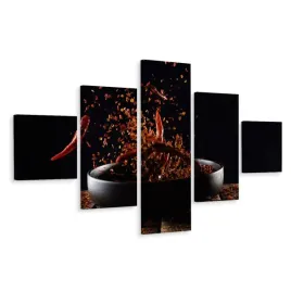 obraz-5-czesciowy-ostry-pieprz-cayenne-3d-250x150