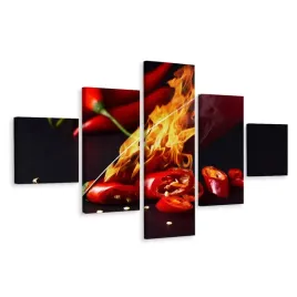 obraz-poliptyk-chili-ogien-noz-warzywa-3d-250x150