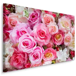 obraz-do-sypialni-kolorowe-roze-kwiaty-3d-120x80