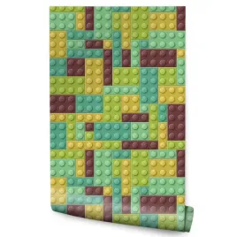 tapeta-scienna-dla-dzieci-kolorowe-kloci-lego-do-pokoju-chlopca-efekt-3d