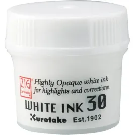 kuretake-tusz-do-rysunku-zig-cartoonist-white-ink-30-ml