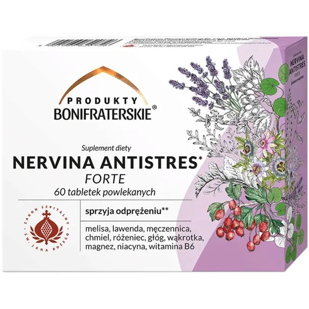 Nervina Antistres Forte 60 tabletek stres