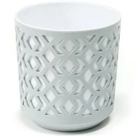 doniczka-oslonka-na-kwiaty-geometryczny-wzor-29-cm-szary-wklad-bialy