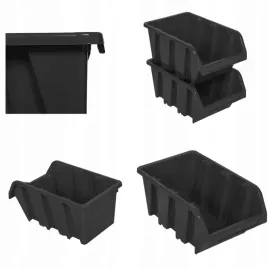 5-x-kuweta-pojemnik-warsztat-garaz-160x230x120-mm-czarny