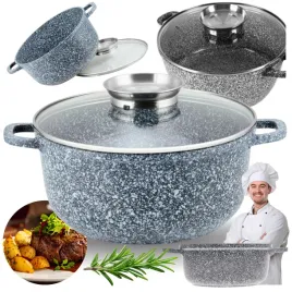garnek-marmurowy-28cm-67l-z-pokrywa-aroma-knob-na-indukcje-gaz-lapki-2x
