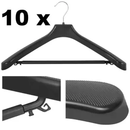 10-x-wieszak-na-ubrania-czarny-uniwersalny-50-cm