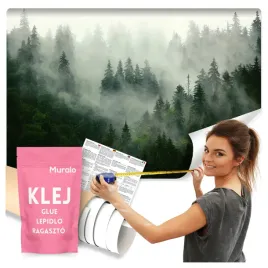 fototapeta-las-we-mgle-3d-na-wymiar