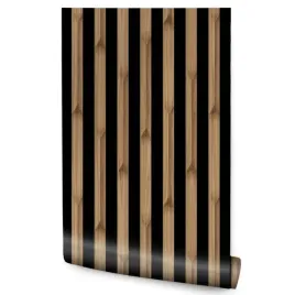 tapeta-scienna-lamele-drewno-efekt-3d-do-salonu