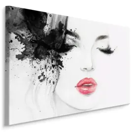 obraz-do-salonu-abstrakcyjna-twarz-kobiety-90x60