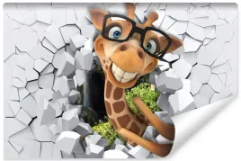 fototapeta-dziecieca-zyrafa-zwierze-mur-3d-90x60