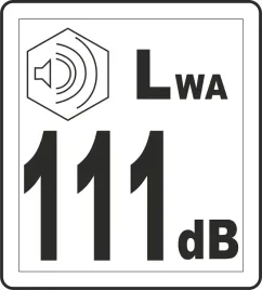 naklejka-lwa-111-oznaczenie-poziomu-mocy-akustycznej-halasu-urzadzenia
