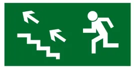 naklejka-bhp-kierunek-do-wyjscia-drogi-ewakuacyjnej-schodami-w-gore-w-lewo