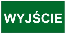naklejka-bhp-napis-wyjscie