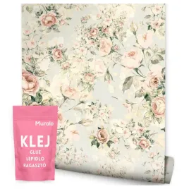 tapeta-scienna-delikatne-roze-styl-retro-przyroda
