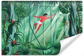fototapeta-do-sypialni-tarzan-w-dzungli-3d-450x300