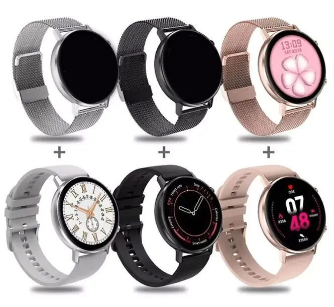 smartwatch-damski-zegarek-j-polski-puls-tetno-cisnienie-kroki-2-paski-szklo-rodzaj-smartwatch